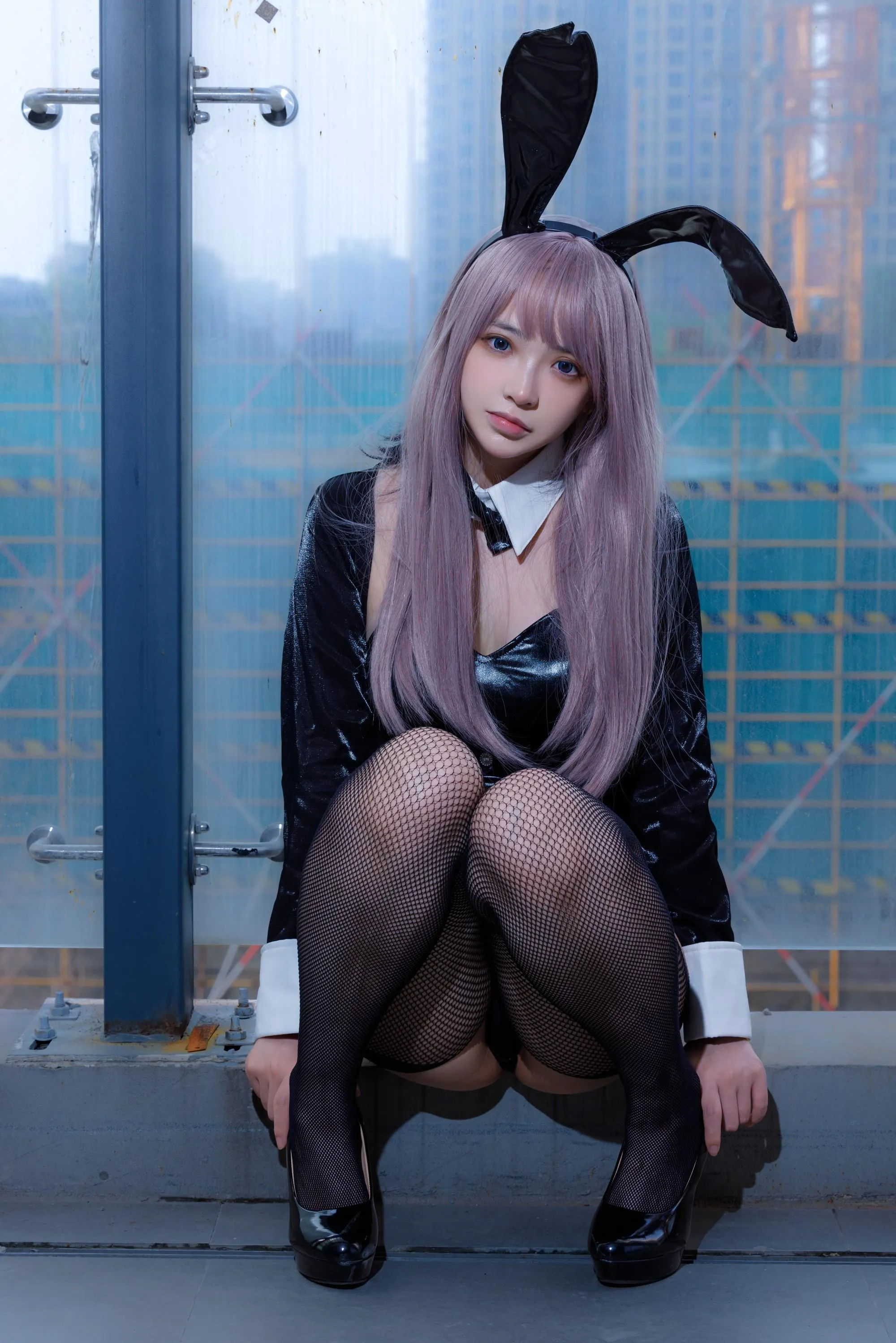 疯猫ss – NO.127 紫发礼服兔 [42P]插图5
